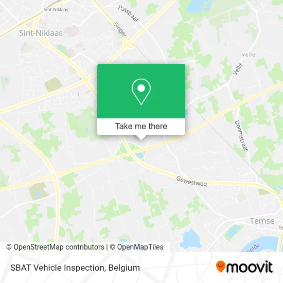 SBAT Vehicle Inspection map