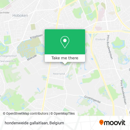 hondenweide gallaitlaan map