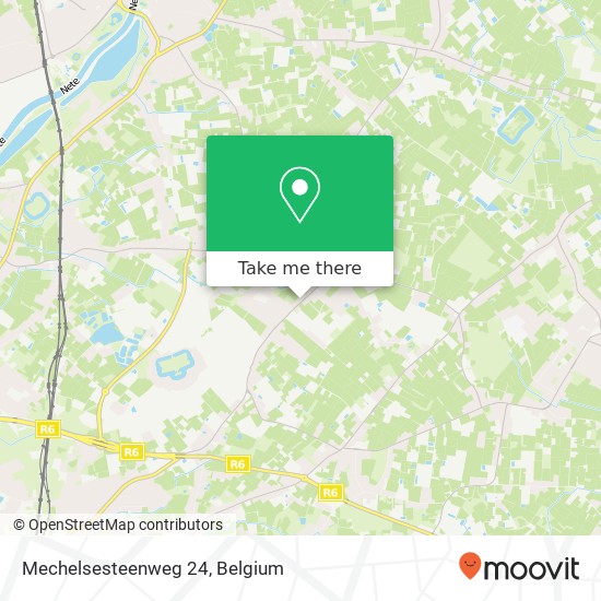 Mechelsesteenweg 24 map