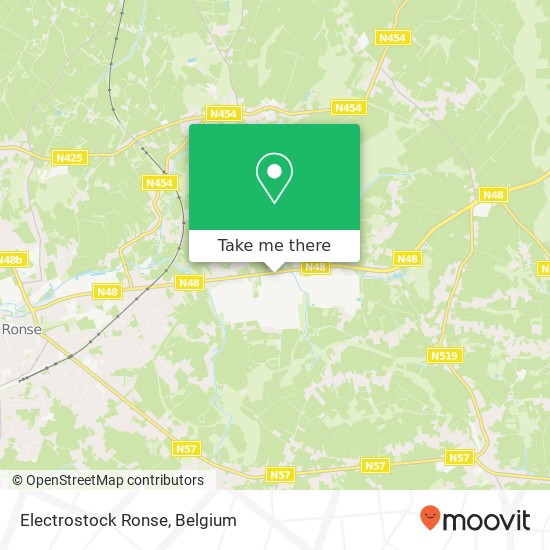 Electrostock Ronse map