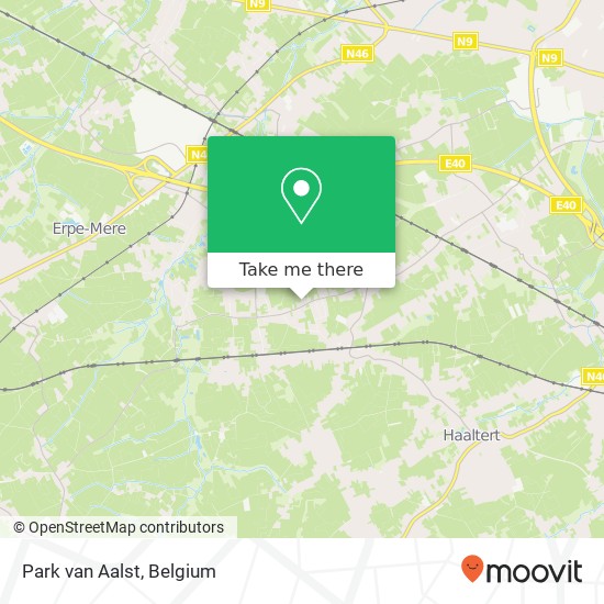 Park van Aalst map