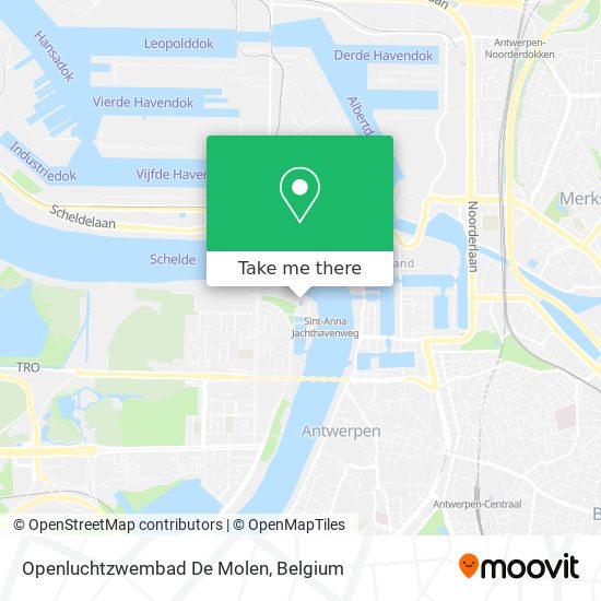 Openluchtzwembad De Molen map