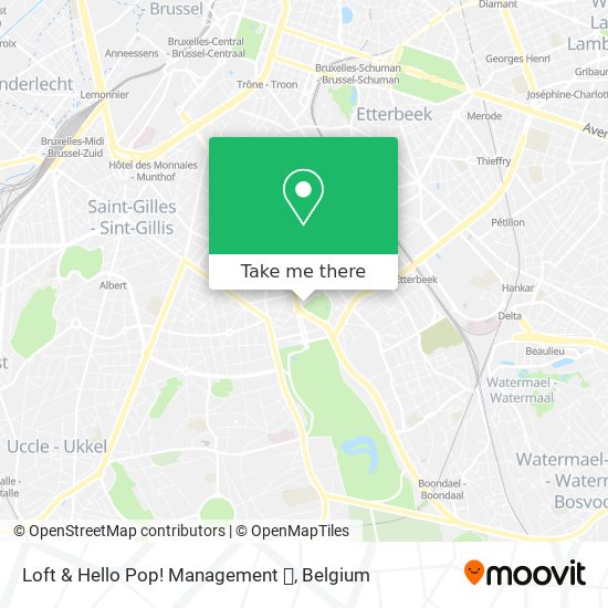 Loft & Hello Pop! Management  map