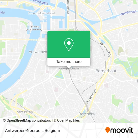 Antwerpen-Neerpelt map