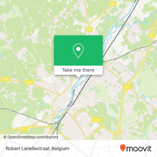 Robert Lariellestraat map