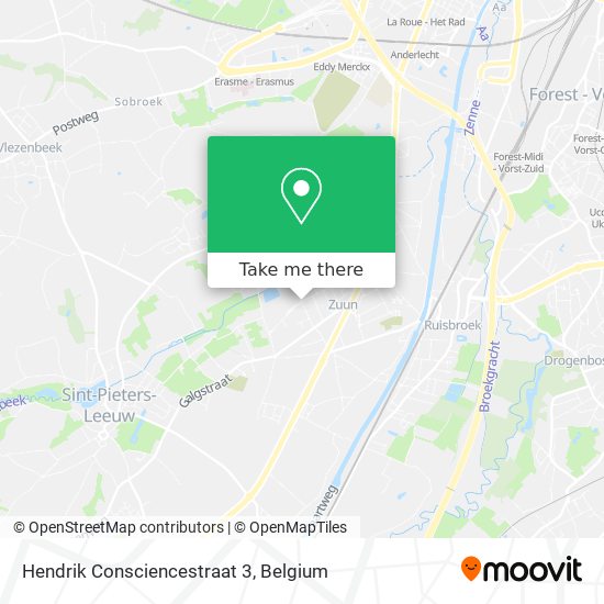 Hendrik Consciencestraat 3 map
