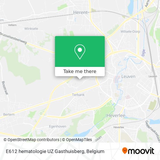 E612  hematologie UZ Gasthuisberg plan