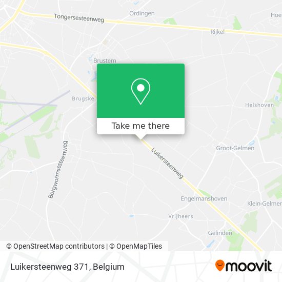 Luikersteenweg 371 map