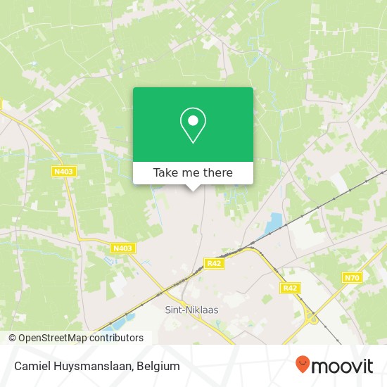 Camiel Huysmanslaan map