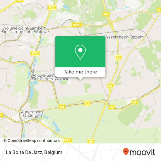 La Boite De Jazz map