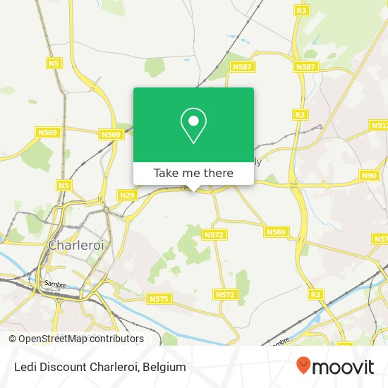 Ledi Discount Charleroi plan