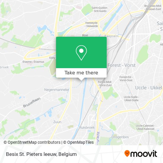 Besix St. Pieters leeuw plan