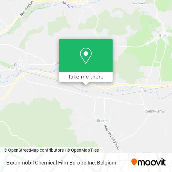 Exxonmobil Chemical Film Europe Inc map