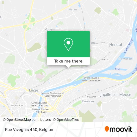 Rue Vivegnis 460 map