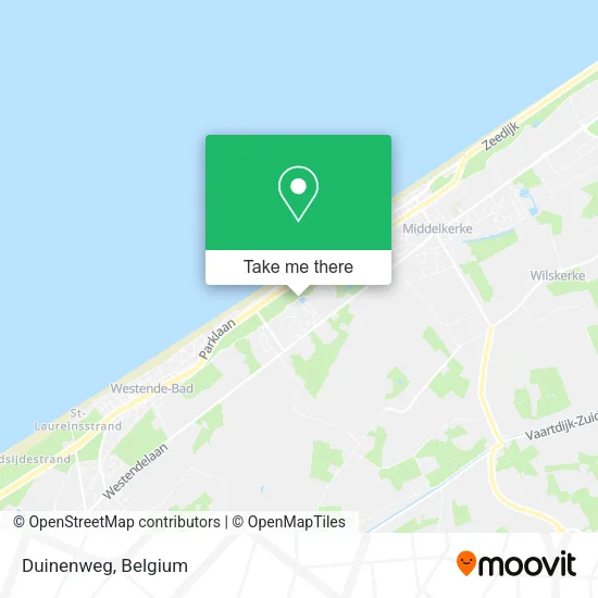 Duinenweg map