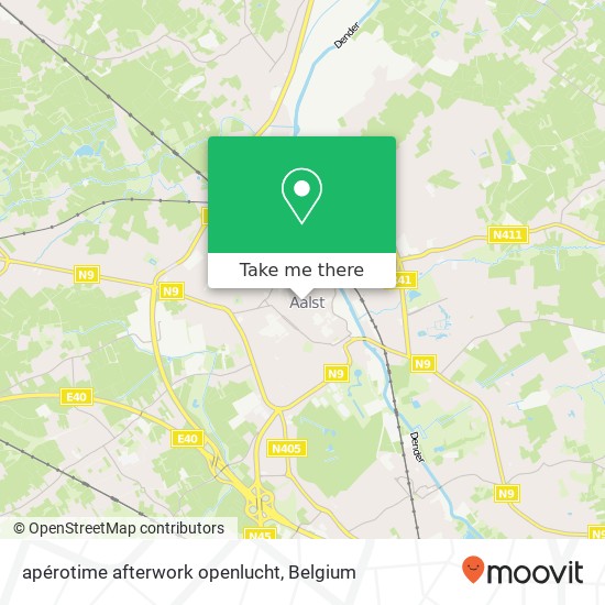 apérotime afterwork openlucht map