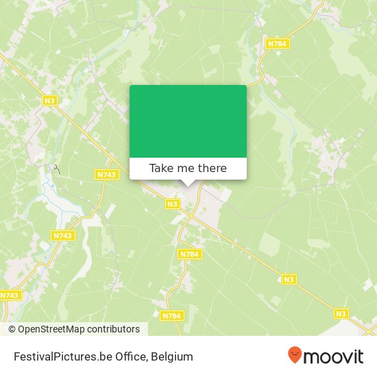 FestivalPictures.be Office map