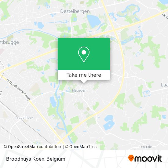 Broodhuys Koen map