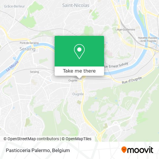Pasticceria Palermo map