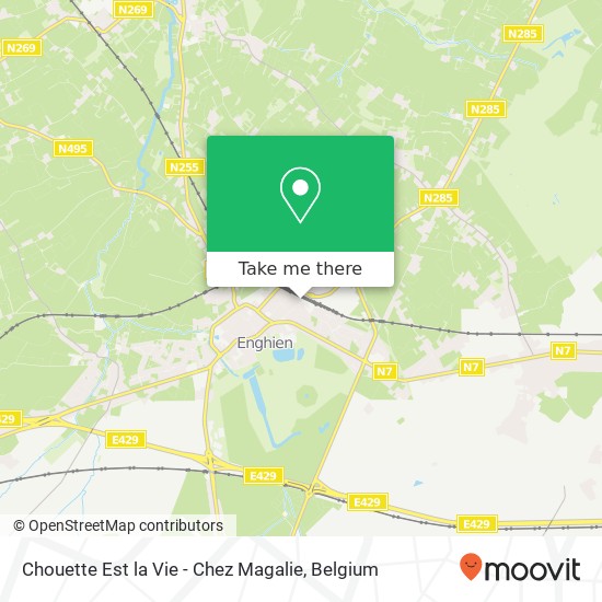 Chouette Est la Vie - Chez Magalie map