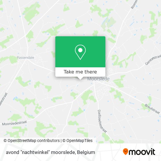 avond "nachtwinkel" moorslede map