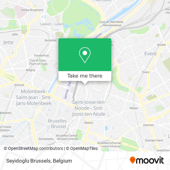 Seyidoglu Brussels map