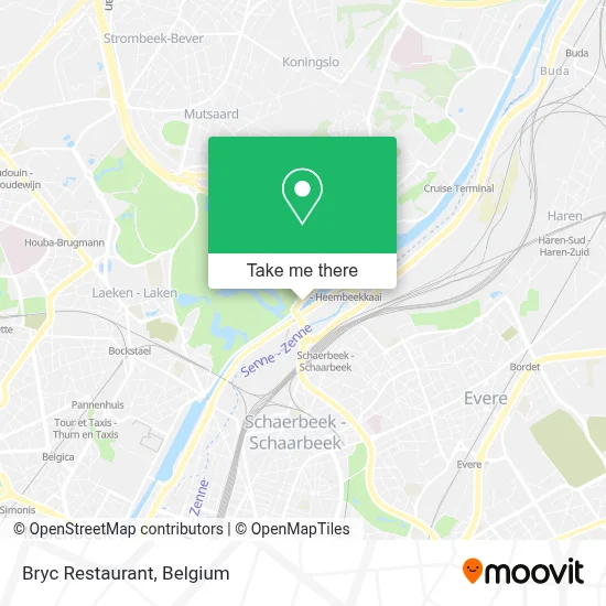 Bryc Restaurant map