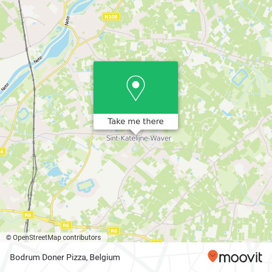 Bodrum Doner Pizza, Markt 20 2860 Sint-Katelijne-Waver map