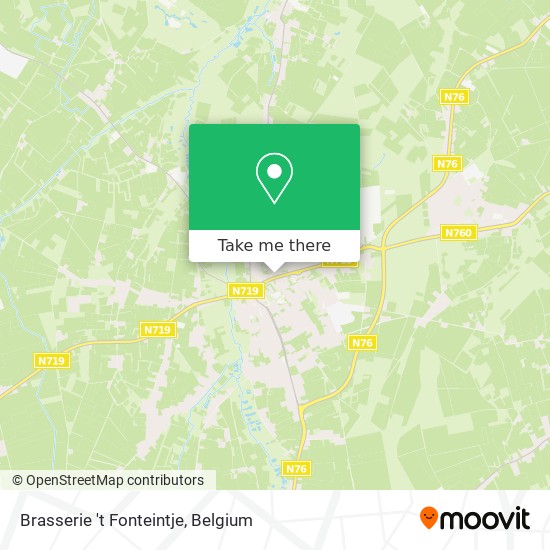 Brasserie 't Fonteintje map