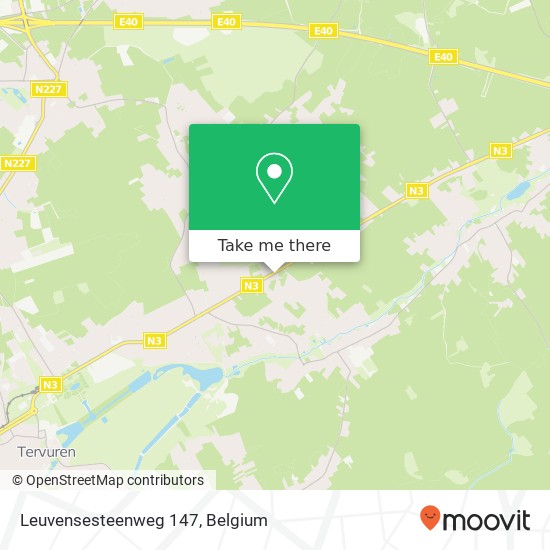 Leuvensesteenweg 147 map