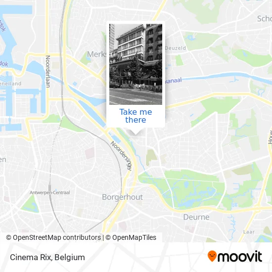 Cinema Rix map