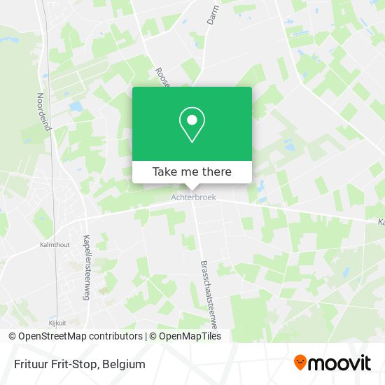 Frituur Frit-Stop map