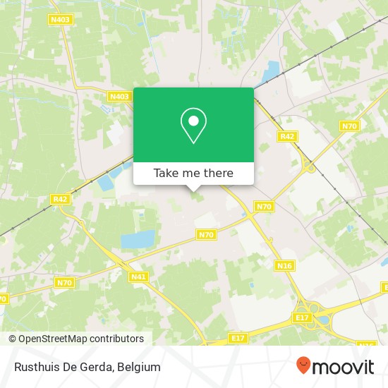 Rusthuis De Gerda map