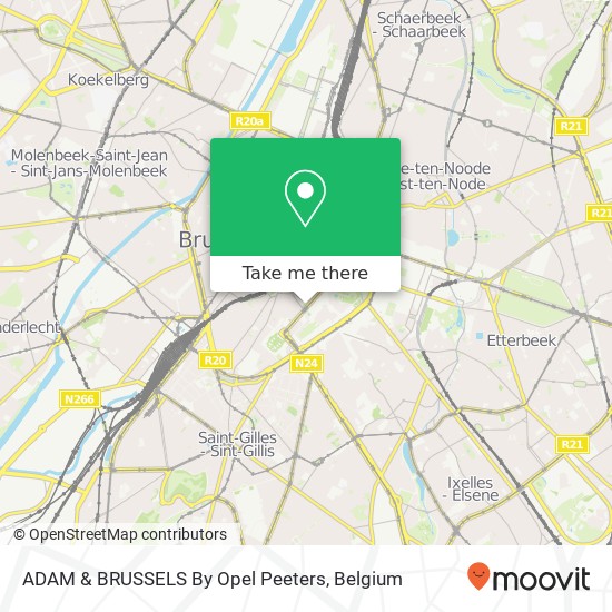 ADAM & BRUSSELS By Opel Peeters plan