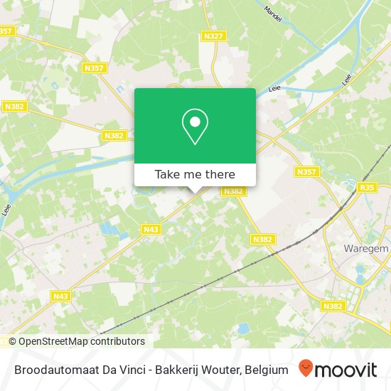 Broodautomaat Da Vinci - Bakkerij Wouter map