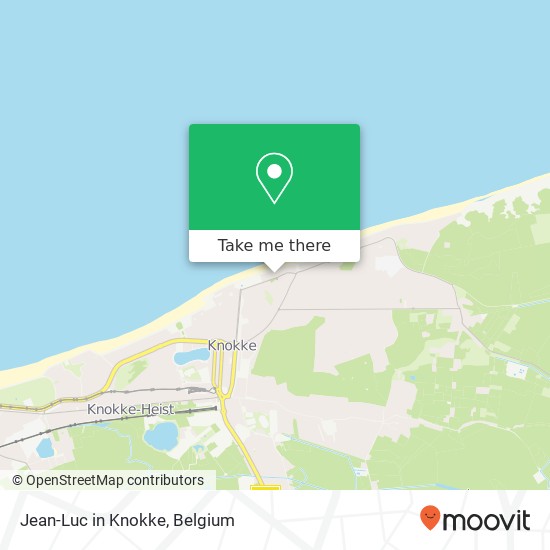 Jean-Luc in Knokke map