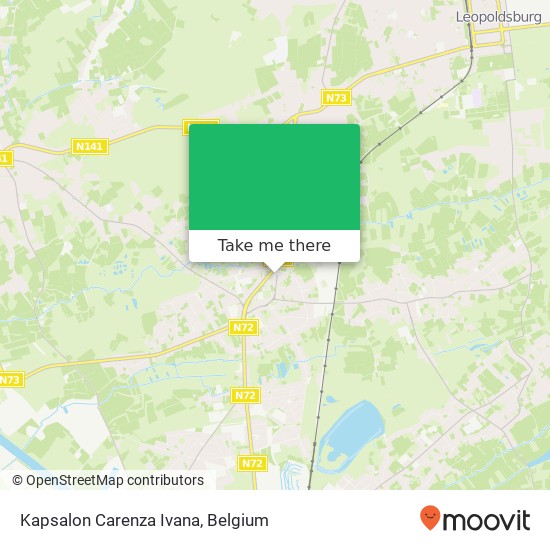 Kapsalon Carenza Ivana map