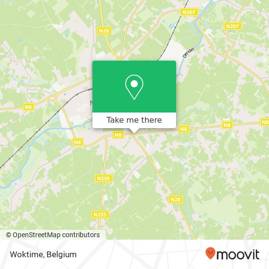 Woktime map