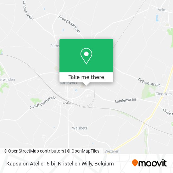 Kapsalon Atelier 5 bij Kristel en Willy map