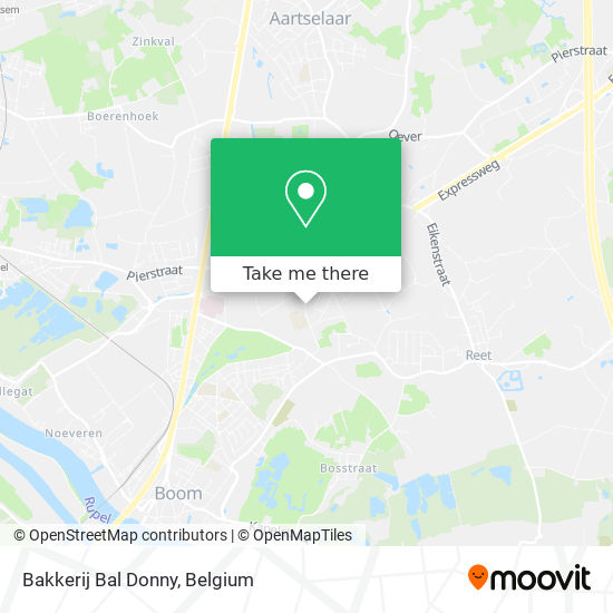 Bakkerij Bal Donny map