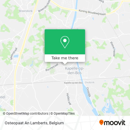 Osteopaat An Lamberts map