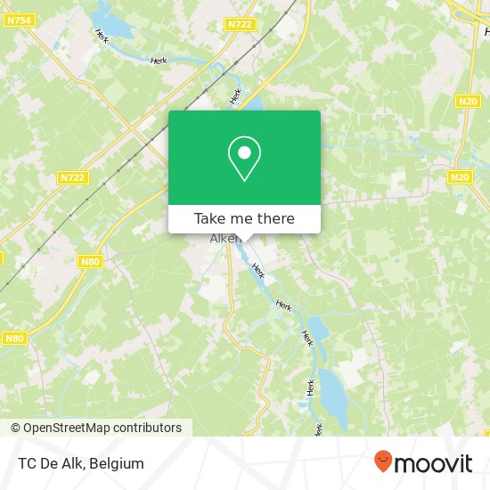 TC De Alk map