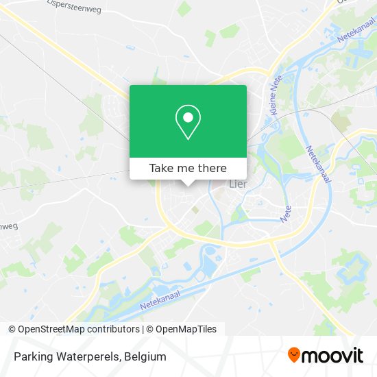 Parking Waterperels map