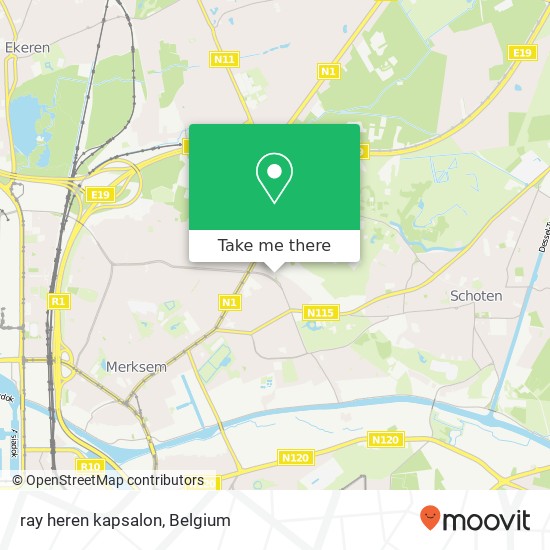 ray heren kapsalon plan