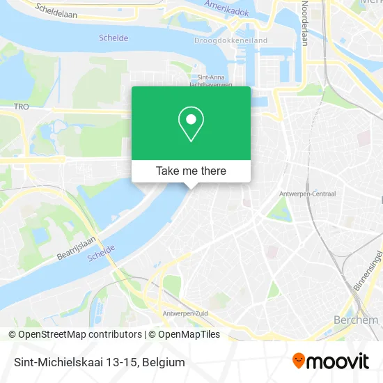 Sint-Michielskaai 13-15 map