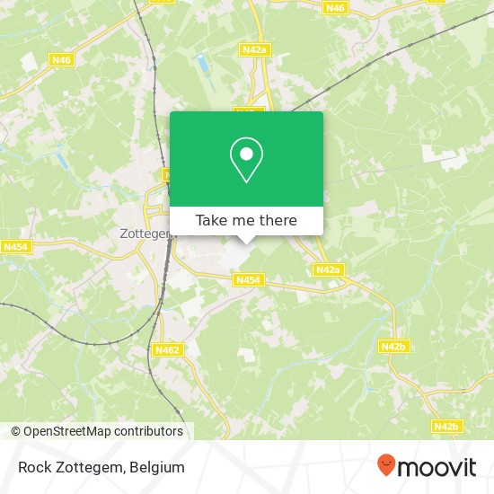 Rock Zottegem map