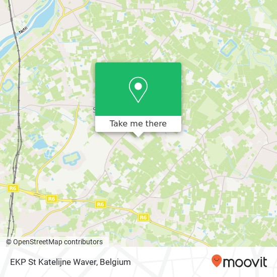 EKP St Katelijne Waver map