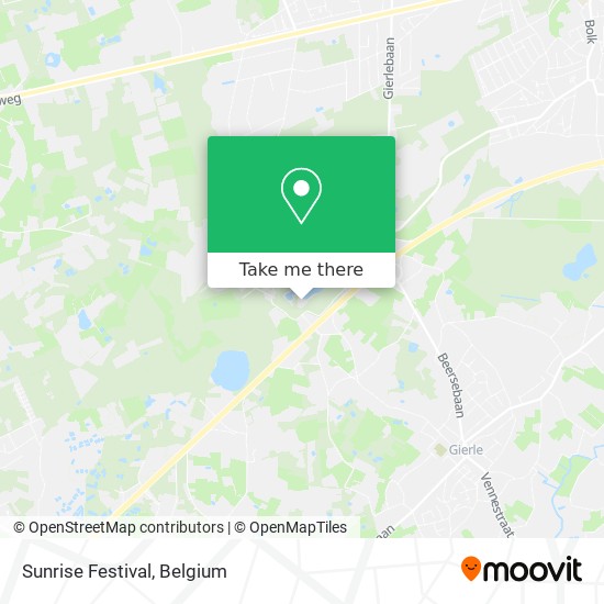 Sunrise Festival map