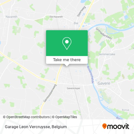 Garage Leon Vercruysse plan