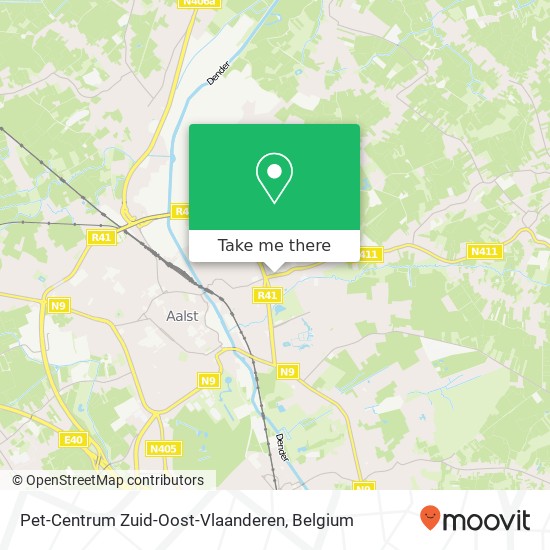 Pet-Centrum Zuid-Oost-Vlaanderen plan